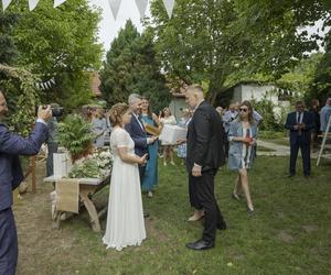 Adrian Zandberg na ślubie