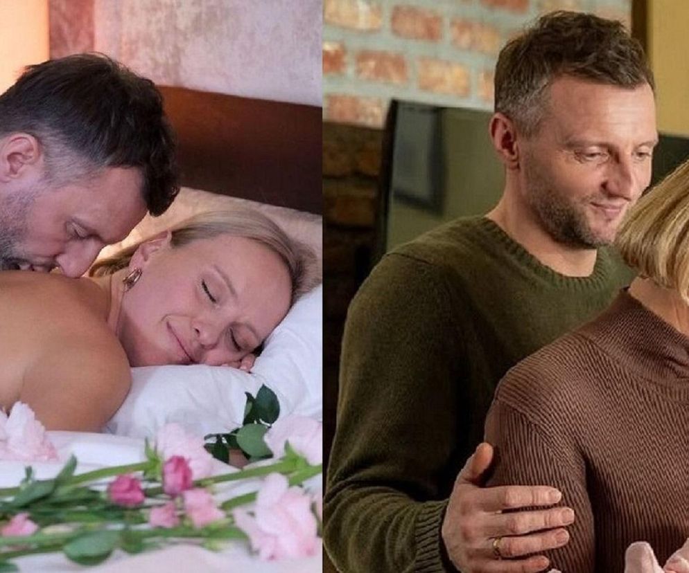 M jak miłość. Najbardziej pechowa para serialu zmieni się w najszczęśliwszą. Jakie będą noce i dnie Doroty i Bartka w nowym sezonie? - ZDJĘCIA, WIDEO