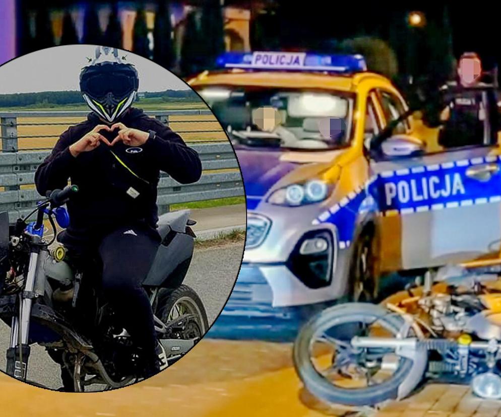 Pościg grozy za 15-letnim motocyklistą