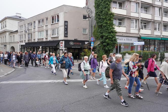 313. Warszawska Pielgrzymka Piesza na Jasną Górę - wymarsz z Warszawy