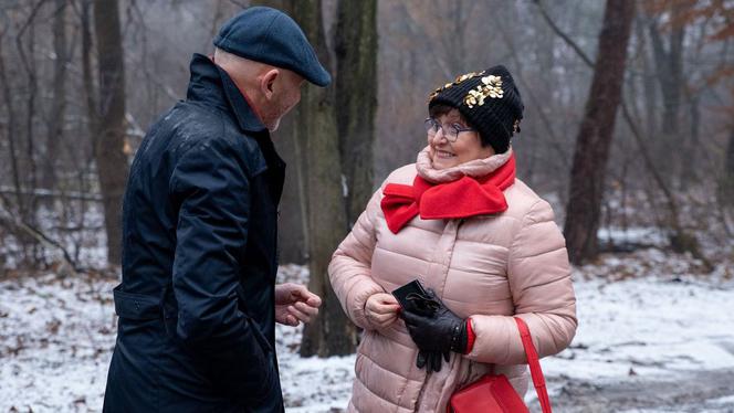 Barwy szczęścia odc. 2047. Tolek (Marek Siudym), Irena (Krystyna Tkacz)