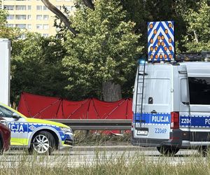  Śmiertelny wypadek motocyklisty na Wisłostradzie