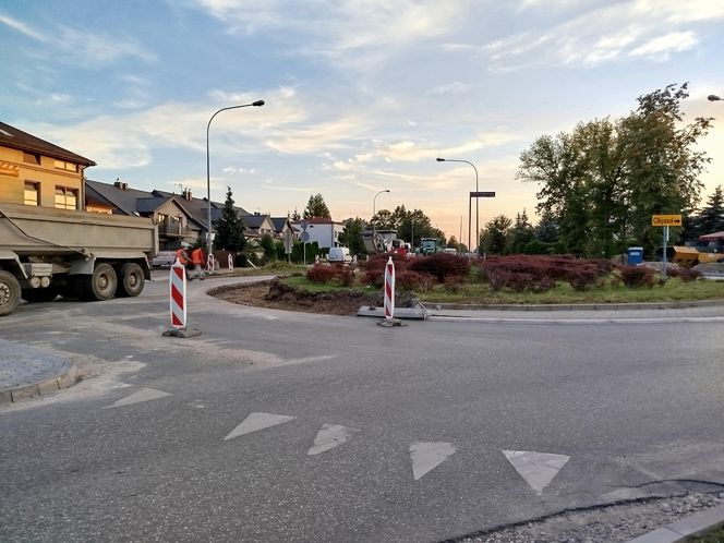 Siedlce: większe utrudnienia na ulicy Partyzantów na rondzie Solidarności