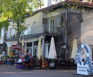Pożar restauracji w Ostródzie. Sandacza jadł tu niedawno Karol Nawrocki
