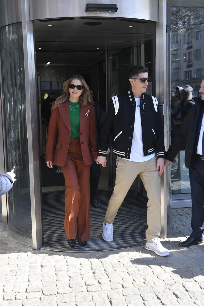 Robert Lewandowski z ojcem Krzysztofem