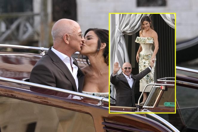 Zobacz, jak ubrali się goście na ślubie Bezosa! Panna młoda szokowała