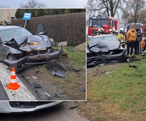 Babcia nie żyje, a wnuczek walczy o życie! Tragiczny wypadek pod Wieluniem [ZDJĘCIA]