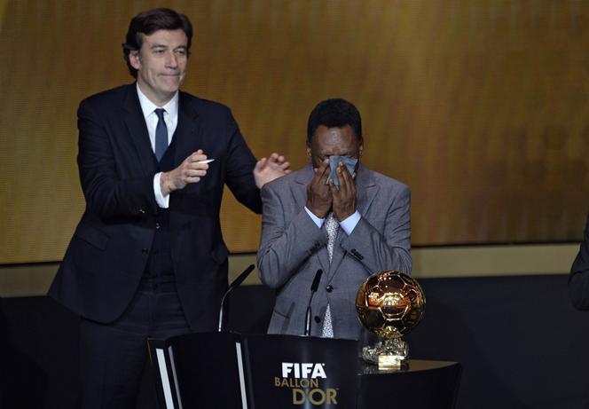 Pele, laureat honorowy Złotej Piłki 2013