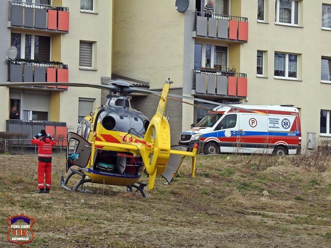 Tragedia na osiedlu w Tychach. 53-latek zmarł mimo interwencji LPR