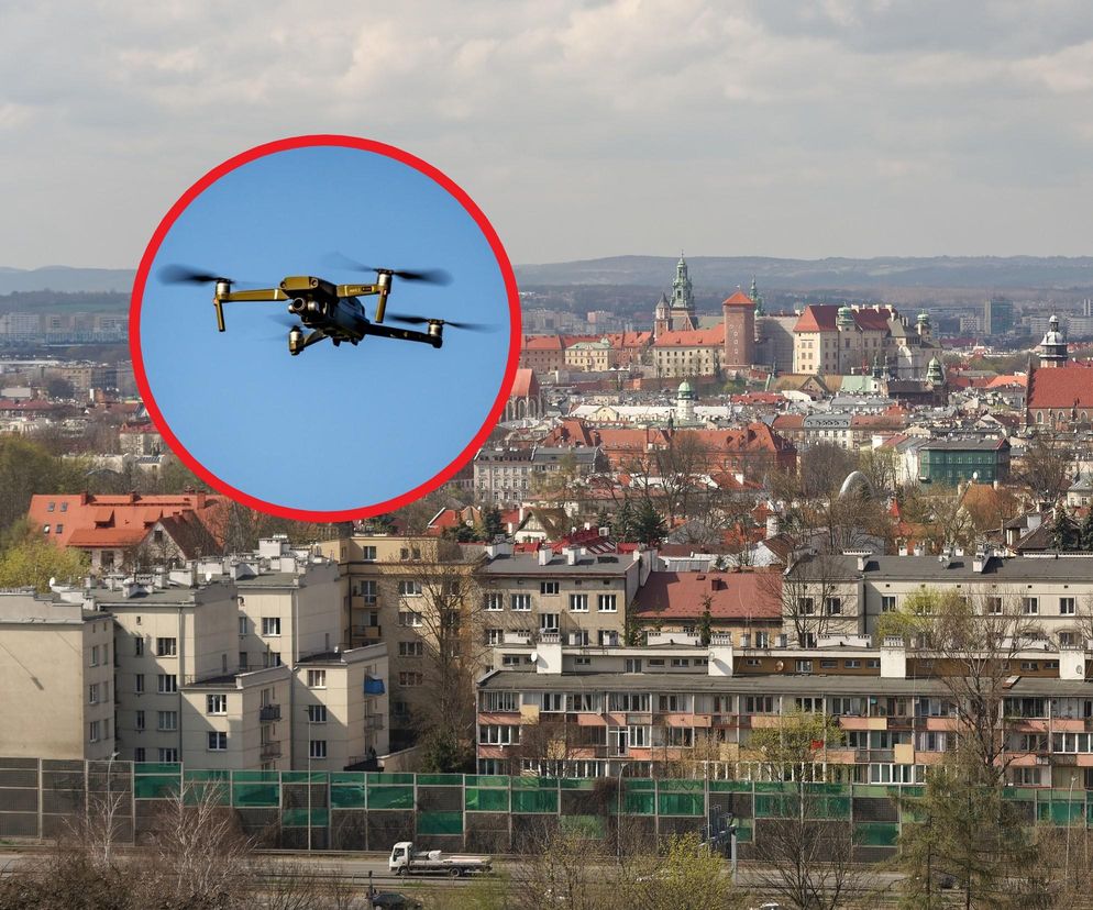 Zakaz lotów dronami nad Krakowem. Służba Ochrony Państwa podjęła decyzję. Powodem spotkanie Grupy Arraiolos