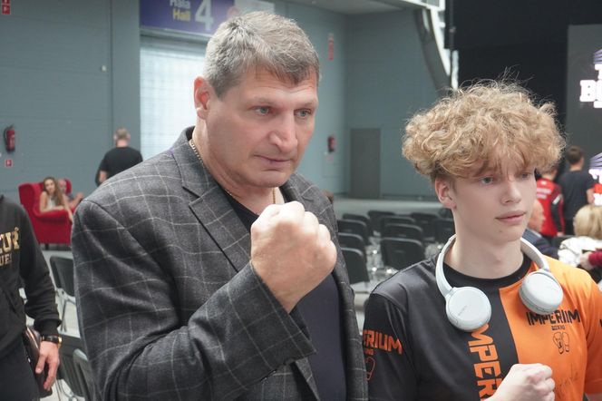 Andrzej Gołota na Targach Boksu w Kielcach