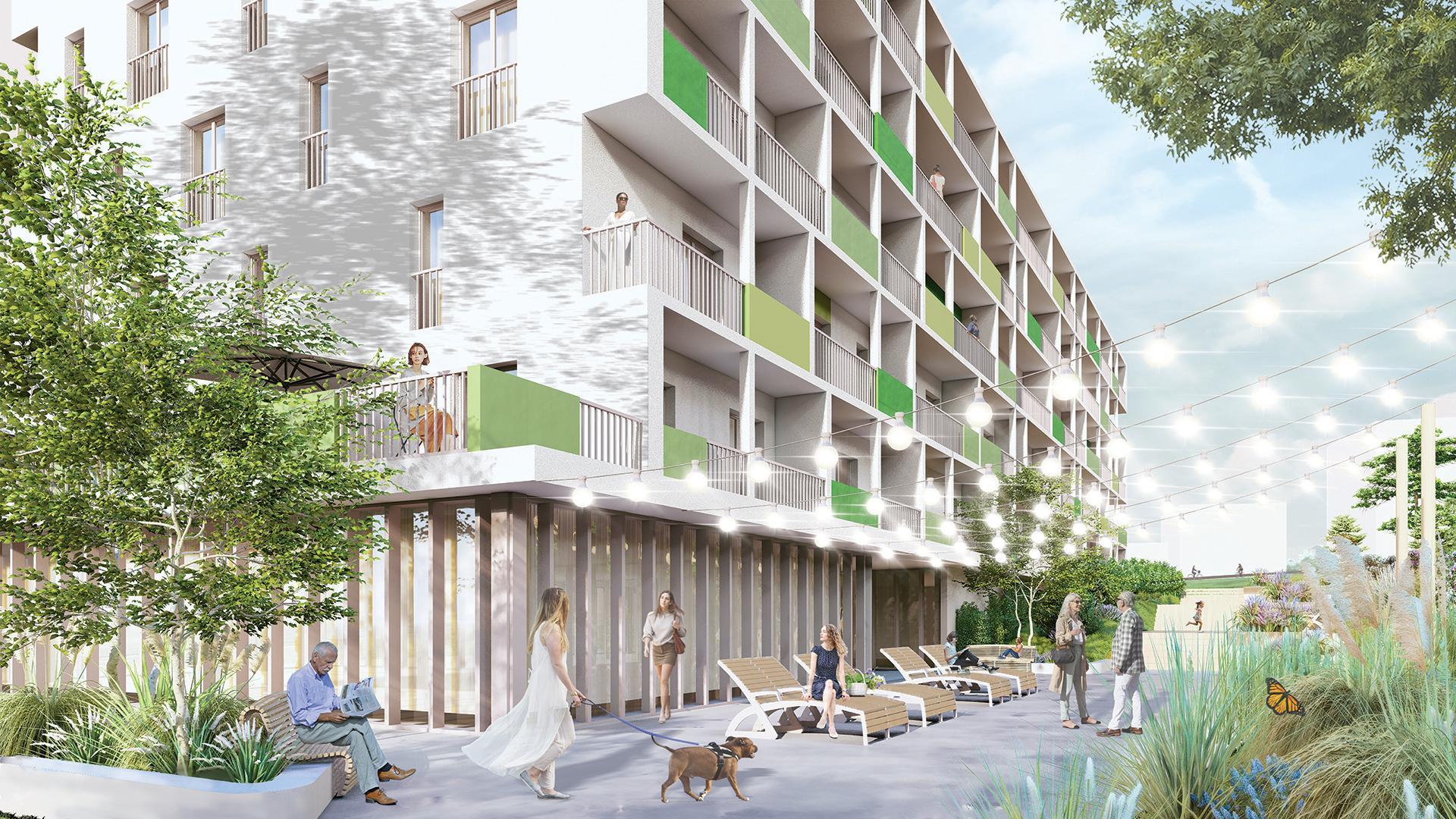 Zielone wzgórze: projekt osiedla budynków wielorodzinnych przy ulicy Sarni Stok w Bielsku-Białej