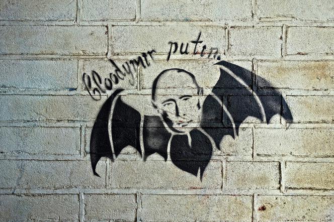 Karykatura Władymira Putina