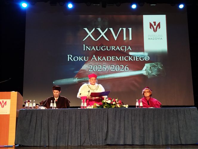 Inauguracja roku akademickiego 2025/2026 w Akademii Nauk Stosowanych Mazovia