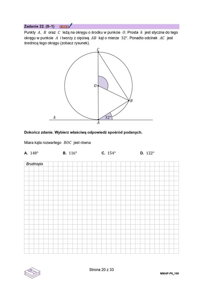 Matura próbna z matematyki 2023 - arkusz CKE