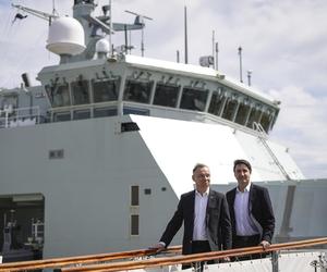 Prezydent RP Andrzej Duda i premier Kanady Justin Trudeau. Spotkanie z Premierem Kanady w bazie marynarki wojennej Canadian Forces Base Esquimalt