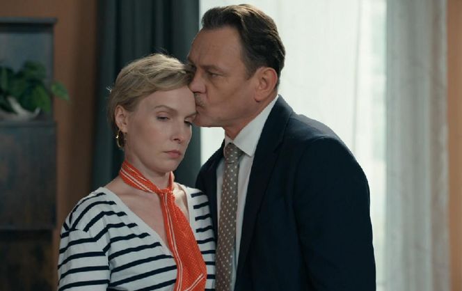 Barwy szczęścia, odcinek 3239. Stefaniak (Paweł Ławrynowicz), Sonia (Weronika Nockowska)