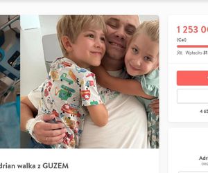 Żona chorego Adriana ze ŚOPW zaapelowała o pomoc. Na koncie zbiórki w dobę zebrano ponad milion!