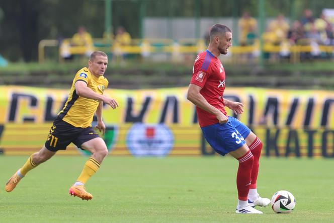 GKS Katowice zmierzył się z Rakowem Częstochowa. Kibice wypełnili trybuny