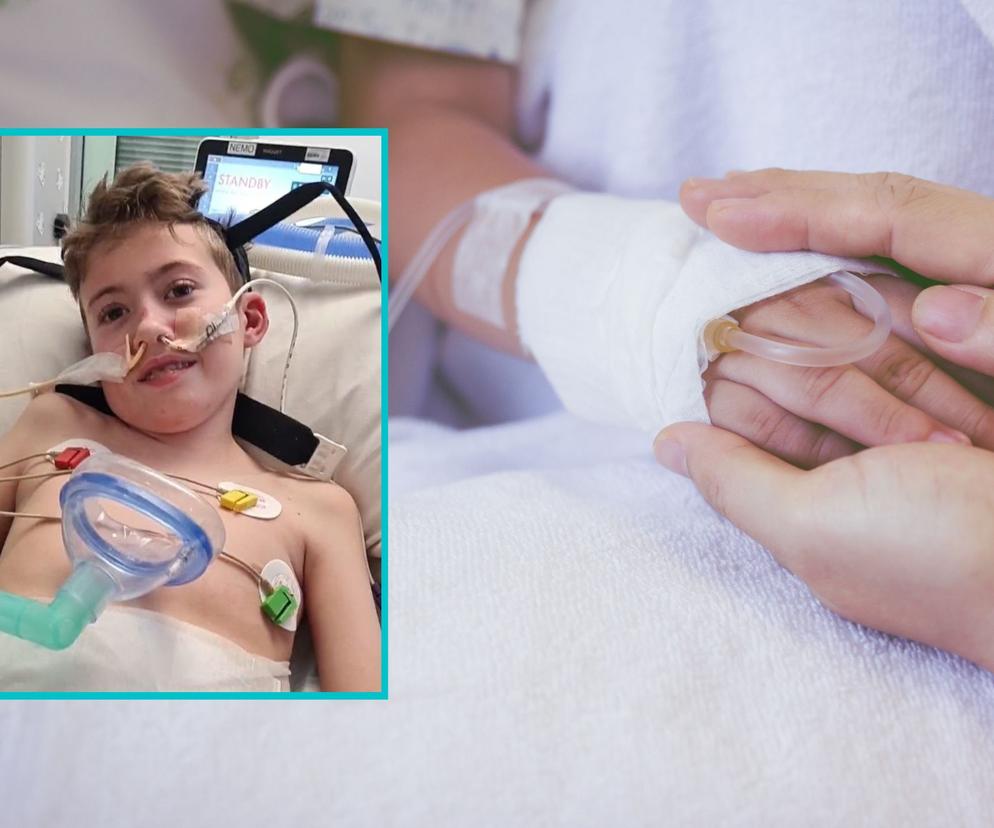 Choroba odebrała mu zdolność chodzenia i uśmiechania. 8-latek cudem przeżył