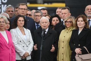 Agresywne krzyki podczas przemówienia Kaczyńskiego. Co tam się wydarzyło?