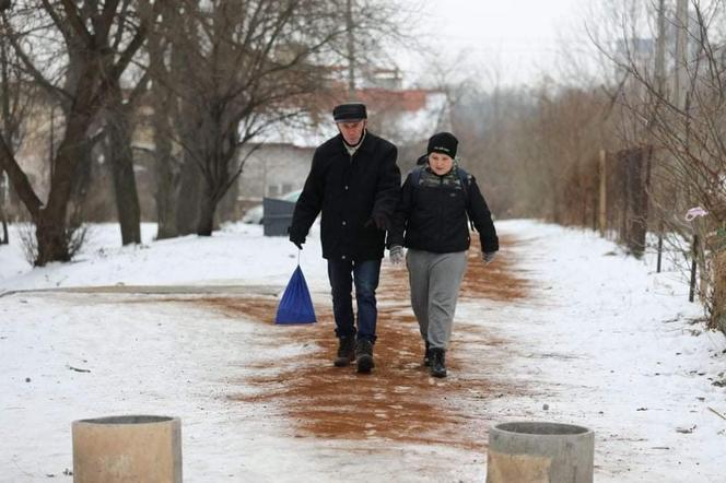 Kawa na chodniku na Ursynowie!
