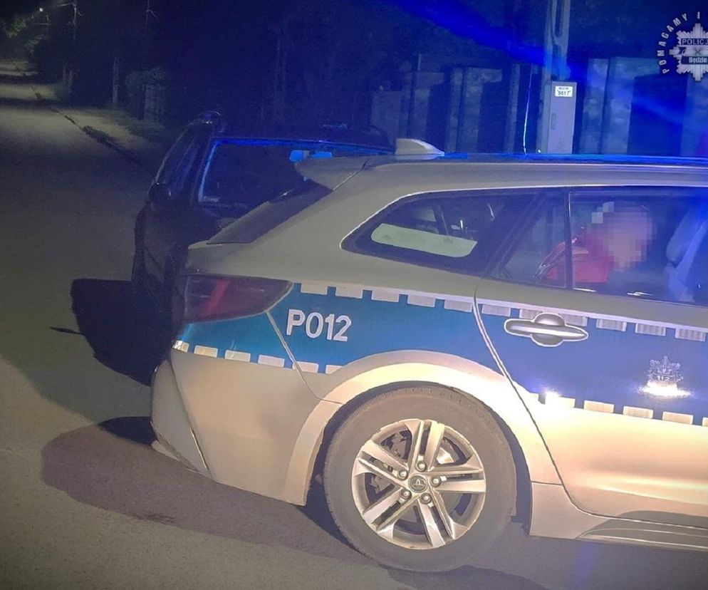 Policyjny pościg w Sączowie
