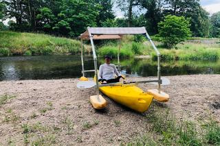 75-letni pan Stanisław chce przepłynąć 420 km po Odrze. Wszystko dla małego Piotrusia