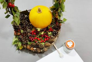 Jesienna dekoracja z dynią