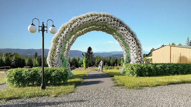 Polana Światła i Muzyki - Góra Parkowa, Krynica-Zdrój