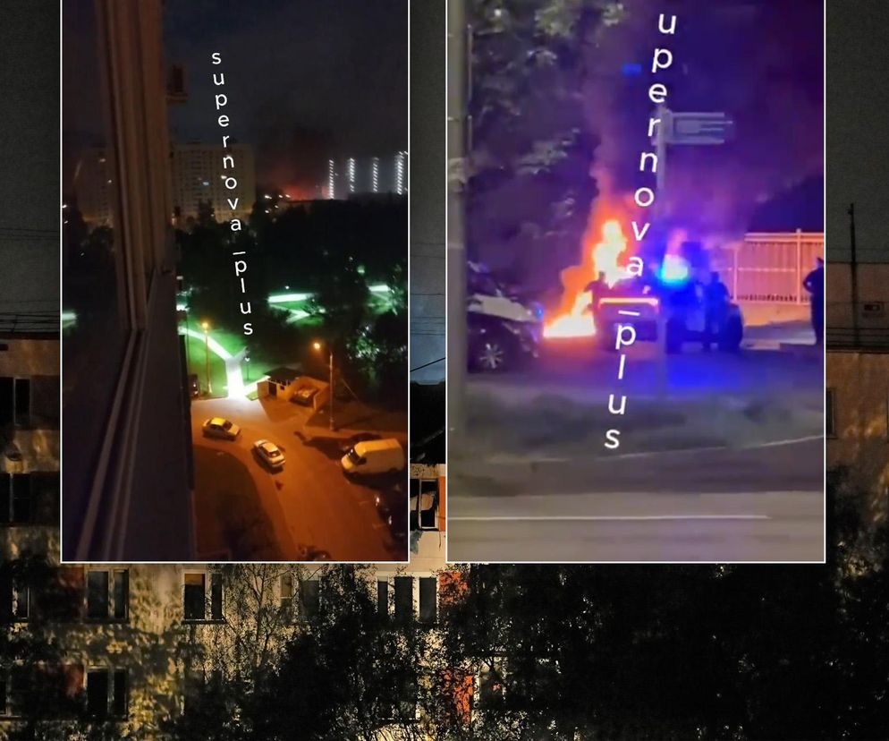 Atak ukraińskich dronów na Rosję