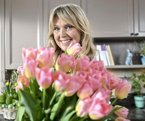 Ewa Wachowicz w kuchni