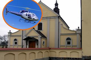 Nowa ślubna moda? Para młoda przyleciała do kościoła helikopterem! Hit czy kit?