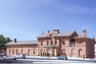 Dworzec w Wejherowie po remoncie