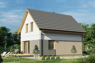 Dom z dwuspadowym dachem i poddaszem użytkowym. Zobacz najlepsze projekty z kolekcji Muratora