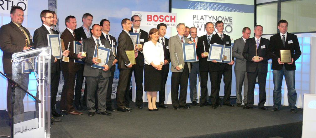 Laureaci XIV edycji konkursu Platynowe Wiertło, konferencja prasowa 25 maja 2010 roku