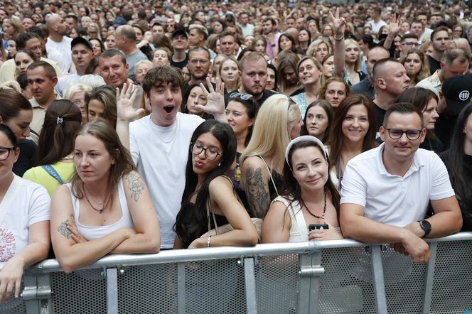 Koncert Jennifer Lopez w Warszawie (25.07.2025) - część druga. Organizatorem koncertu jest Prestige MJM