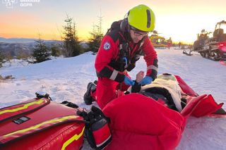 Beskidzki GOPR miał ręce pełne roboty w noc sylwestrową