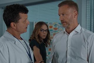 M jak miłość odc. 1692. Andrzej Budzyński (Krystian Wieczorek), Sylwia (Hanna Turnau)