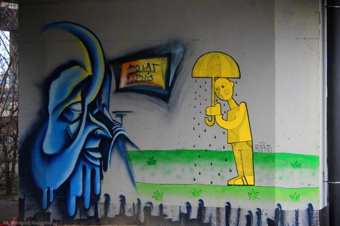 Trasa Zamkowa - graffiti