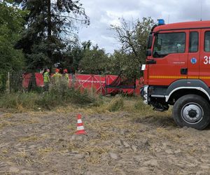 Awionetka spadła na ziemię w Wielkopolsce. Dwie osoby nie żyją