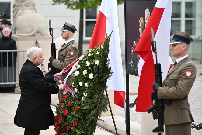 Jarosław Kaczyński w 14. rocznicę katastrofy smoleńskiej 