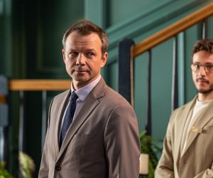 Barwy szczęścia, odcinek 3244: Kajtek (Jakub Dmochowski), Bruno (Lesław Żurek)