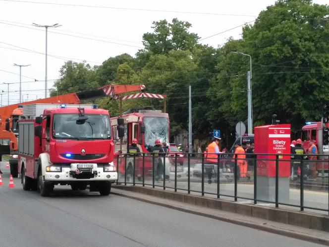 Czołowe zderzenie tramwajów w Gdańsku!