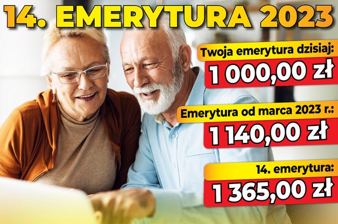 Czternasta emerytura wzrośnie o 148 zł
