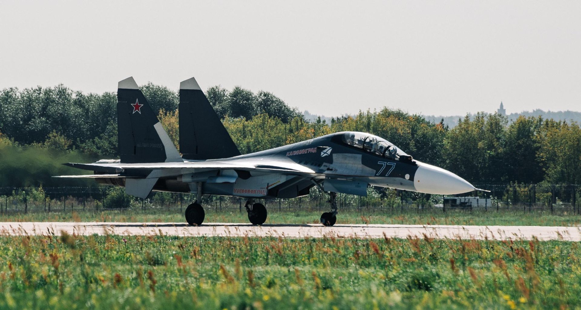 Rosyjskie myśliwce Su-30SM