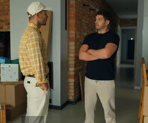 	Barwy szczęścia odc. 3135. Franek (Mateusz Banasiuk), Justin (Jasper Sołtysiewicz)