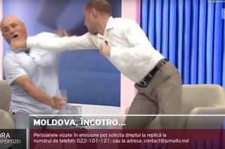 Politycy POBILI się w telewizji! To był nokaut, jeden stracił przytomność. WIDEO