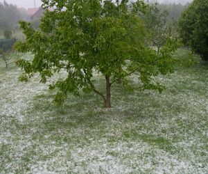 Burze i gradobicie w Polsce