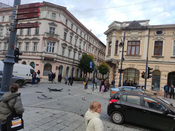 Szaleńczy pościg na Piotrkowskiej
